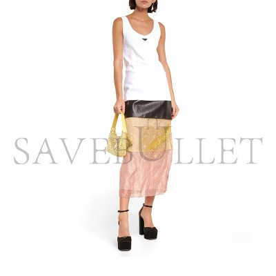 PRADA RE-EDITION MINI EMBELLISHED SHOULDER BAG 1NE515 (22*17*6cm) PRADA RE-EDITION MINI EMBELLISHED SHOULDER BAG 1NE515 (22*17*6cm)